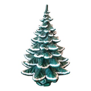 Atlantic Mold Largest Lighted Ceramic Christmas Tree Music Box Xxl For Sale