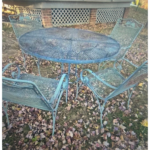 Perfect for your outdoor space! The table measures 47.5x29, the chairs measure 22x26x33.5 and the side table measures...