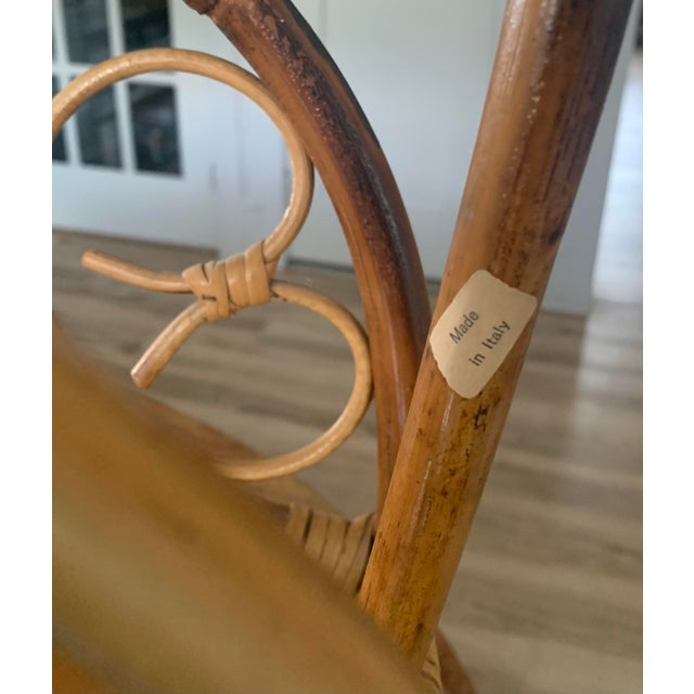 Italian Mid 20th Century Italian Made Magazine Rack For Sale - Image 3 of 4