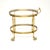 Mid-Century Modern Vintage French Brass Drinks Trolley, 1960 For Sale - Image 3 of 10