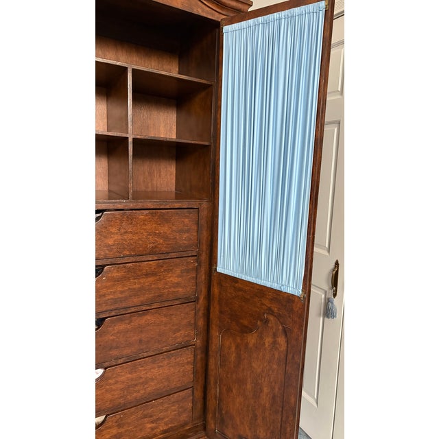 1970s French Provincial Louis XV Lewis Mittman Armoire For Sale - Image 9 of 14