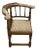 1860s Antique English Corner Chair For Sale