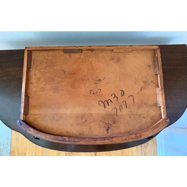 Petite Demilune Table by Mersman Furniture For Sale - Image 11 of 12