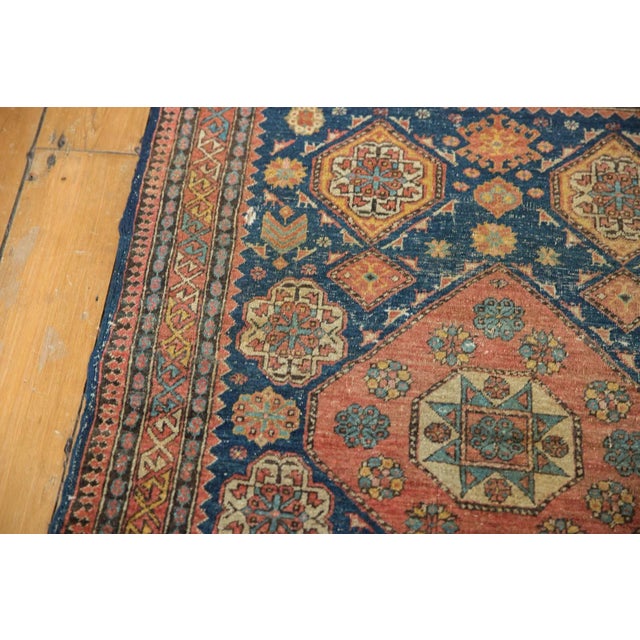 1910s Antique Fine Tehran Rug - 3' X 4'3" For Sale - Image 5 of 13