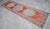 Red Turkish Runner Rug Hand-Knotted Muted Colors Tribal Hallway Decor Lady Bug Pattern - 3'1" X 12'9" For Sale - Image 8 of 14