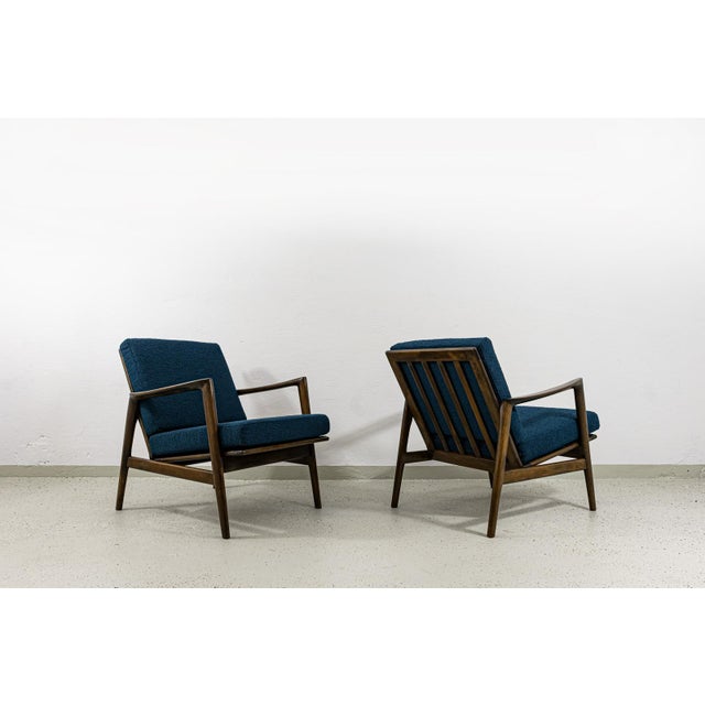 1960s Vintage Armchairs from SFM, Poland, 1960s, Set of 2 For Sale - Image 5 of 15