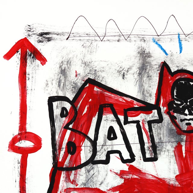 2020s Cape Crisis Club - Original Graphic Pop Art Acrylic Mixed Media Artwork on Posterboard For Sale - Image 5 of 6