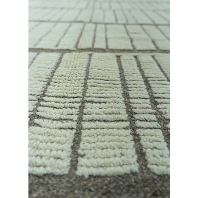Modern Turkish Modern Handmade Rug 10'6" x 14'7" #20668 For Sale - Image 3 of 8