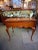 Mid 20th Century Cherry Queen Anne Style Side Glide One Drawer Tea Table For Sale - Image 4 of 12