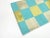 1950s Vintage Japanese Hand Woven Kimono Silk Obi Table Runner Geometric Squares For Sale - Image 10 of 12