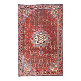 Vintage Bidjar Rug 4'3'' x 6'10'' For Sale