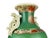 Ceramic 1900's Tall Hand Painted Urn Shape Japanese Satsuma Style Moriage Floor Vase For Sale - Image 7 of 12