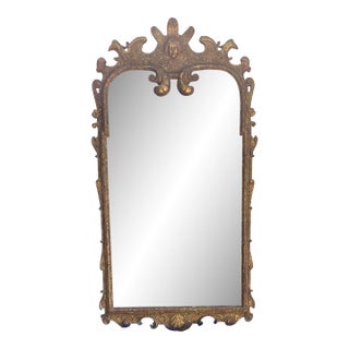Monumental 71" Italian Baroque Style Cherub Mirror - 22k Gold Leaf For Sale