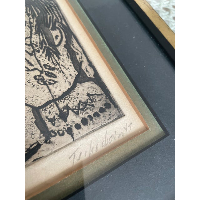 Oil on canvas painting by the Russian/American artist, Nahum Tschacbasov. Signed bottom right. 5/50 Condition:Excellent...