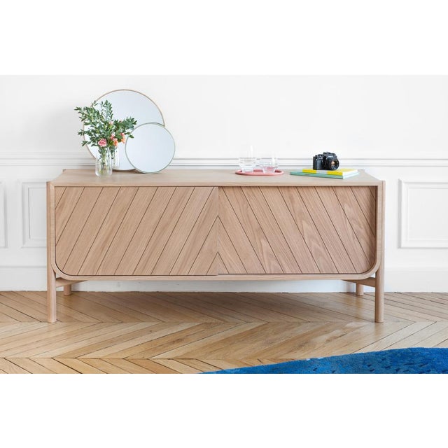 Not Yet Made - Made To Order Natural Walnut Marius Cabinet by Harto For Sale - Image 5 of 6