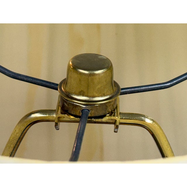 Late 20th Century Late 20th Century Style After Waterford Table Lamp For Sale - Image 5 of 12