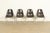 Charles & Ray Eames for Herman Miller DSS Seal Brown Stacking Shell Chairs | Set of Four For Sale - Image 12 of 12