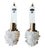 Modern Michael Studios Roclk Quartz Sconces - a Pair For Sale - Image 3 of 10