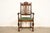 Berkey & Gay Antique English Jacobean Carved Walnut Armchair, Circa 1920s For Sale - Image 15 of 15