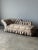 Antique Floral Chintz Tufted Chaise Longue, France, 19th Century, Napoleon III For Sale - Image 9 of 17