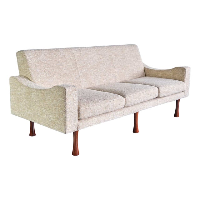 Vintage Italian Three Seater Sofa by Angelo Mangiarotti, 1970s For Sale
