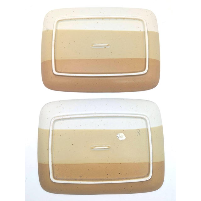 1970s Otagiri Stoneware Breakfast and Snack Set for 2, 4 Pieces For Sale - Image 11 of 13