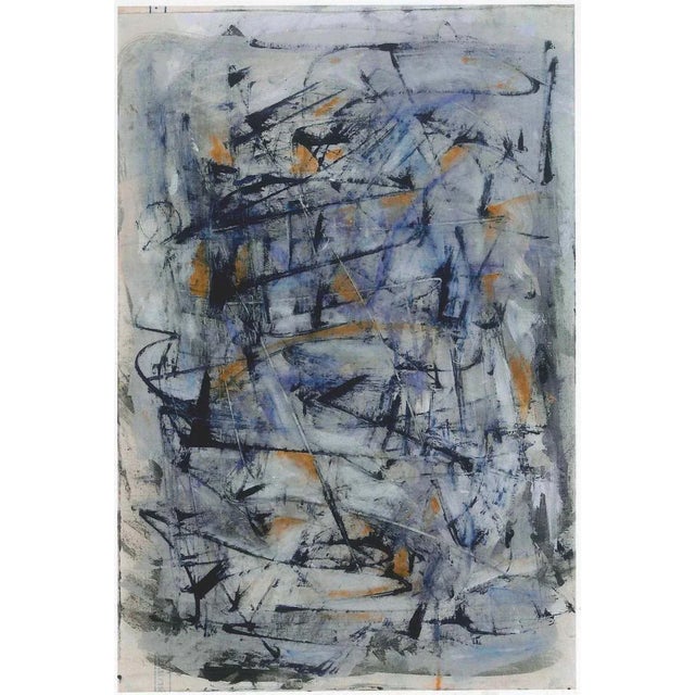 Abstract Expressionism is an original artwork realized by Giorgio Lo Fermo in 2012. Oil on hardboard. Hand signed on lower...