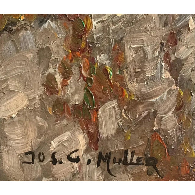 Joseph G. Muller, Castle View, Oil on Canvas For Sale - Image 3 of 9