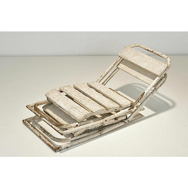 Metal Garden Chairs in Metal by Erich Dieckmann, Germany, 1930, Set of 2 For Sale - Image 7 of 12
