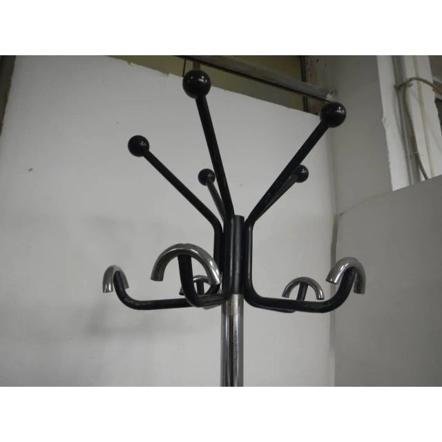 Italian Iron Coat Stand, 1960s For Sale - Image 4 of 8
