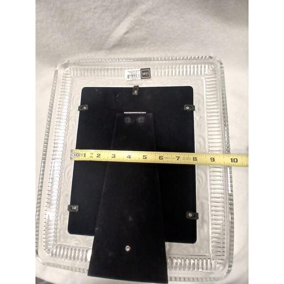 Mikasa Large 14x12 Crystal Frame Italian Countryside for 8x10 Picture Wedding For Sale - Image 10 of 16