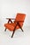 Vintage VAR B-310 Armchair in Orange-Brown Structural Fabric For Sale - Image 4 of 11