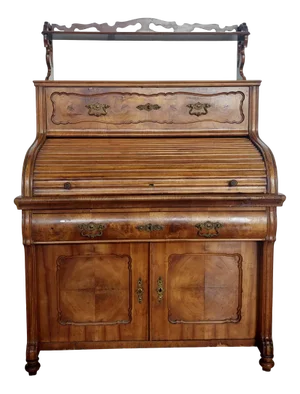 Louis Philippe Cylinder Secretaire