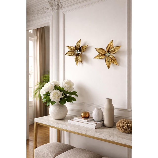 Wall Lights attributed to Willy Daro, 1970s, Set of 2 For Sale - Image 13 of 14