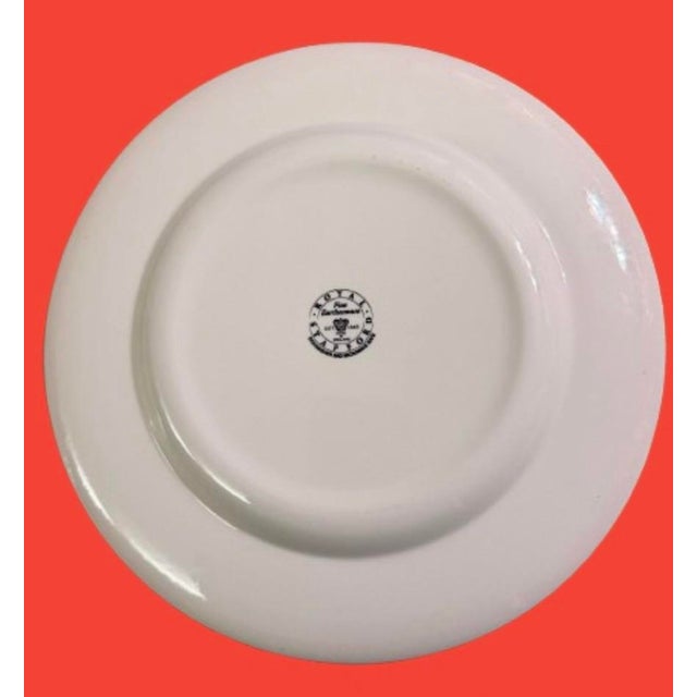 Royal Stafford Harvest Scene Dinnerware - Set of 10 Plates For Sale - Image 9 of 10