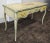 An Early 20th Century French Provincial Mahogany with a freshly Enameled and Decorated Desk or vanity. Artistic and...