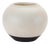 Two Tone Ceramic Vase 8.75"D For Sale