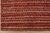 Gabbeh Rug 4'7'' X 6'9'' Red Wool Striped Contemporary Hand-Knotted Carpet For Sale - Image 9 of 12
