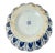 Ceramic Vintage Chinese Porcelain 10 1/2" Tall Blue and White Pumpkin Chinoiserie Ginger For Sale - Image 7 of 8