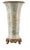 Late 20th Century Wong Lee Toile Porcelain and Bronze Ormolu Tall Vase For Sale - Image 4 of 12