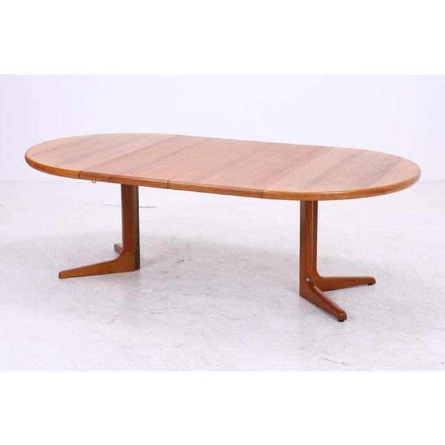 Vintage Extendable Teak Dining Table by CJ Rosengaarden, 1960s For Sale - Image 6 of 16