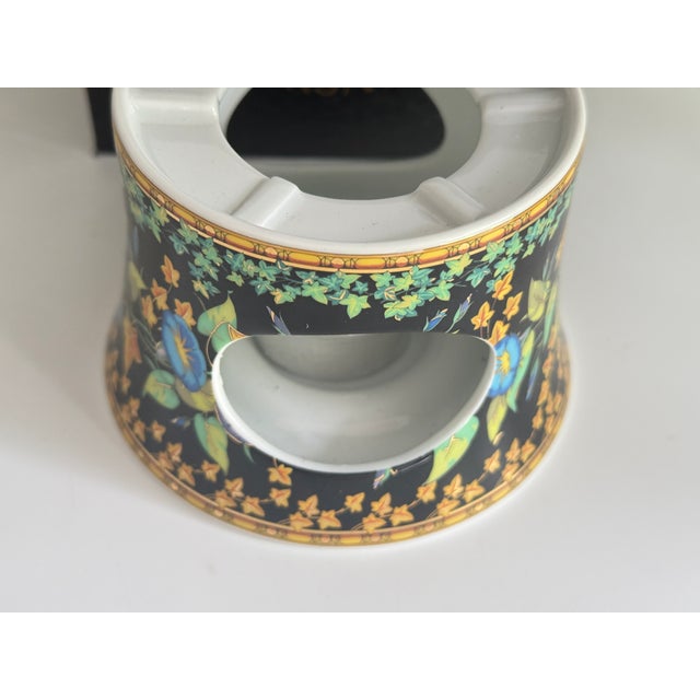 1990s Gold Ivy Tea Warmer by Versace for Rosenthal, 1996 For Sale - Image 5 of 9