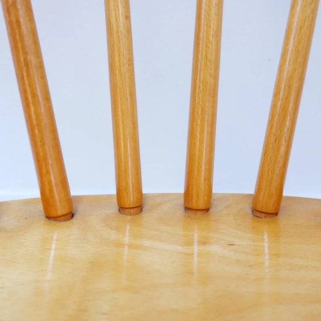 Vintage Scandinavian Chairs, 1960s, Set of 4, in Worn conditions. Designed 1950 to 1959