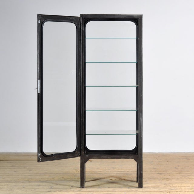 Vintage Medical Display Cabinet, 1970s For Sale - Image 4 of 10