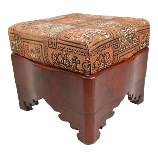 19th C. Empire Ottoman Footstool For Sale