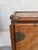 Vintage 1980s Chinoiserie Faux Bamboo and Parquetry Campaign Gentleman's Dresser For Sale - Image 6 of 15