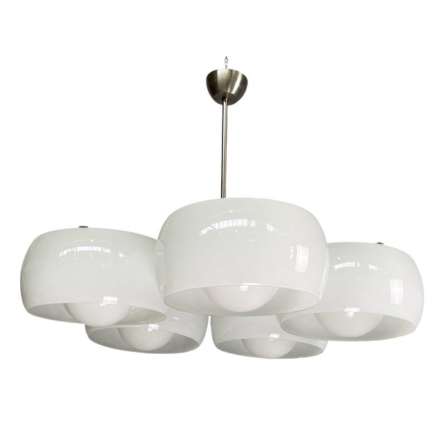 Mid-Century Modern Pentaclinio Italian Pendant by Magistretti for Artemide, 1970s For Sale