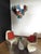 Glass Space Age High Quality Murano Chandelier with 50 Muilticolored Glasses, 1990s For Sale - Image 7 of 18