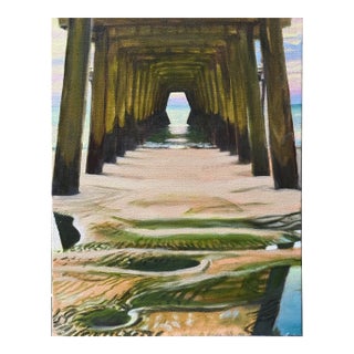 Between the Tides by Kathleen Varadi, 2026 Oil on Canvas For Sale