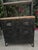 Beautiful antique black metal locker with shelving. Can deliver in greater Los Angeles region. Heavy piece of quality,...